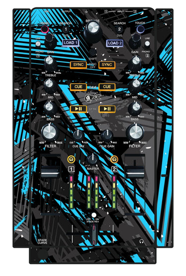 Akai Pro AMX Skin Ridge Blue Light